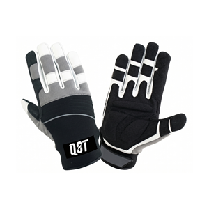 Gants de mécanicien robustes en cuir avec protection des jointures, réfléchissants, écologiques, personnalisables avec logo, OEM, ODM, vente en gros - Product Image 1