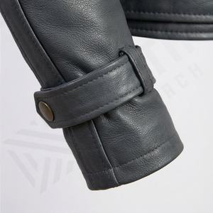 Veste de moto en cuir véritable pour homme de qualité supérieure, nouvelle arrivée, vestes de moto d'hiver, protections amovibles, personnalisables - Product Image 6
