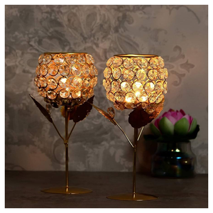Nordic Metal Handmade Eco-Friendly Candle Holder Golden Creative Model Customized Size Home Decor Living Room Dining Christmas - Product Image 4