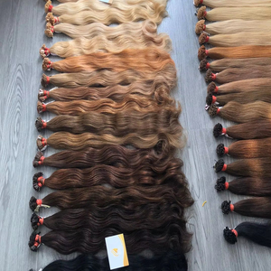 ผมต่อแบบ I-Tip เวียดนามแท้ 100 กรัม ราคาถูก ผมบริสุทธิ์ 100% ไม่ใช่เรมี่ เนื้อผมตรงหรูหรา ราคาส่งโรงงานที่ดีที่สุด - Product Image 1