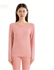 Wool and <b>Silk</b> Warm Thermal Wear Set for Women Men Winter Thermal <b>Underwear</b> Thermal Top and Long Pants - Product Image 5