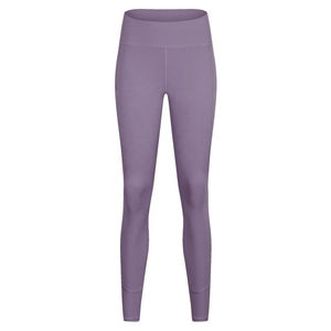 Venta al por mayor 2026 Novedad Ropa de yoga sólida Leggings de cintura alta sin costuras de Spandex/Nylon para levantar glúteos y moldear el cuerpo - Product Image 6