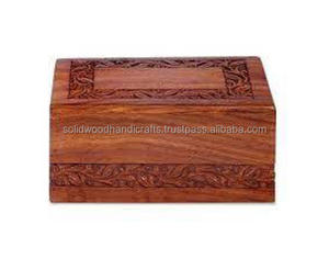 Handmade Wooden Urn <b>Box</b> <b>For</b> Human <b>Ashes</b> Funeral Cremation Urns <b>For</b> Male and Female High Quality Urns - Product Image 3
