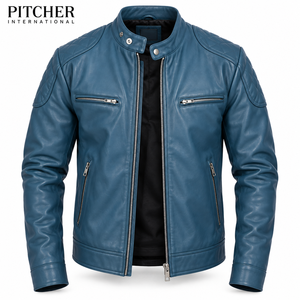 Chaqueta de Cuero para Hombre al por Mayor, Chaleco de Cuero, Diseño Personalizado, Proveedor de Marca, MOQ Bajo, Tallas Estadounidenses, Fábrica en EE. UU. - Product Image 5