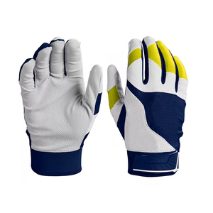 100% Pure Leather <b>Baseball</b> Batting <b>Gloves</b> Custom High Quality Customized Leather <b>Baseball</b> Batting <b>Gloves</b> - Product Image 1