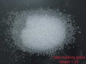 Roadsafty Material reflectante Pintura de señalización vial Cuentas de vidrio transparente Relleno de arena Venta a granel Graind Cuentas granulares - Product Image 6
