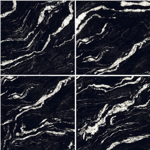 Best Selling Digital Printed Marrows Jet 600x600 Matte Porcelain Floor Tiles Rustic Design Non-Slip Acid-Resistant Antibacterial - Product Image 1