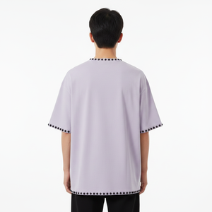 เสื้อยืดสตรีทแวร์ตกแต่งพิเศษ รับผลิตแบบ OEM แบรนด์ส่วนตัว ผ้าคอตตอนหนา โรงงานผู้ผลิต - Product Image 2