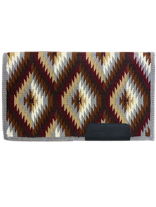 Couverture de selle western haut de gamme en laine, tapis de selle pour cheval, design personnalisé, fabricant en gros pour le rodeo, exportation - Product Image 3
