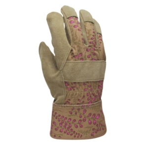 Gants de sécurité de chantier en cuir de vachette canadien pleine fleur, résistants à l'abrasion, pour la protection des mains et des bras, vente en gros - Product Image 3