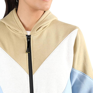 Sudadera con capucha y cremallera personalizada para mujer, proveedor de ropa casual premium, fabricante OEM de ropa deportiva ligera de alto rendimiento, ropa de gimnasio - Product Image 5