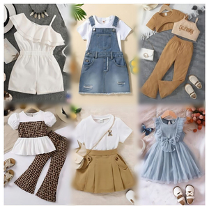 Fardos Mixtos de Ropa para Niños y Niñas de 0 a 12 Años, Ropa Usada a Precio Super Bajo, Entrega Aleatoria de Inventario - Product Image 1