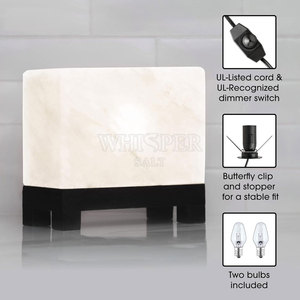 Soothing <b>Light</b> Himalayan <b>Cube</b> Salt Lamp Natural Decor Himalayan <b>Cube</b> Salt Lamp Premium Look Himalayan <b>Cube</b> Salt Lamp - Product Image 4