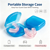 Protège-dents anti-ronflement EVA standard US/UE, classe I, taille adulte, double protection dentaire, pour un sommeil réparateur à domicile