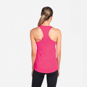 Camiseta sin mangas transpirable de verano para mujer, chaleco liso sin mangas para gimnasio, camiseta sin mangas para entrenamiento, en venta, personalizable. - Product Image 2