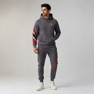 Survêtement décontracté pour homme, conçu avec un tissu doux de qualité supérieure, offrant un style moderne, une coupe confortable et une qualité fiable pour tous. - Product Image 1