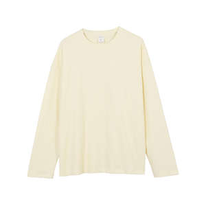 T-shirt unisexe LXS22 2025 à manches trois quarts, col en U, style urbain, éco-responsable, avec logo EL lumineux pour printemps/été XG129 - Product Image 5