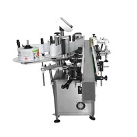 Alibaba Chine fournisseur étiqueteuse automatique/plate étiqueteuse bouteille machine d'étiquetage avec codeur
