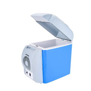 Electrónica: Mini Refrigerador Termoeléctrico para Auto de 7.5L, 12V, Descongelación Manual, Portátil, Azul, Multifunción - Product Image 3