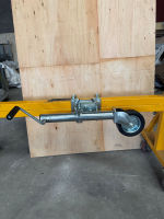 Nouveau support pivotant en acier pour élévateurs de langues de remorque, mouvement vertical automatique de bateau, pieds de semi-remorque, roue de jockey 1200L