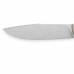 Professional Fixed Blade Hunting Knives with Beige Textured Grip Wide <b>Steel</b> Blade for <b>Outdoor</b> Camping Trail Cutting and Fieldwor - Product Image 2