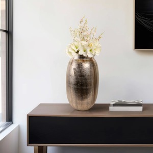 Vase de table moderne en métal transparent, support décoratif pour fleurs, décoration intérieure, vente en gros, élégant, luxueux, stylé, premium, classique, B2B - Product Image 3
