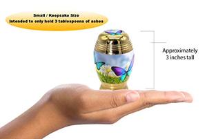 Urna Conmemorativa de Latón Distintiva para Cenizas, Diseñada con Elegancia y Acabado Mate - Product Image 2