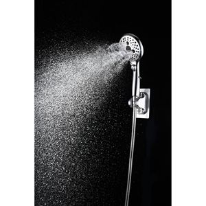 Soffione doccia portatile con 6 impostazioni per migliorare la tua esperienza di doccia, accessorio essenziale per la tua stanza doccia - Product Image 5