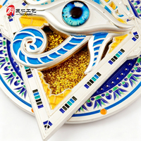 Aimants de réfrigérateur multi-pièces personnalisés 3D superposés, aimants de réfrigérateur, souvenirs de voyage, cadeaux décoratifs, fournisseur en gros