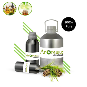 Huile Essentielle de Cèdre d'Atlas 100% Pure Distillée à la Vapeur Anti-rides Soulagement de la Douleur Odeur Fraîche Fabricant - Product Image 5