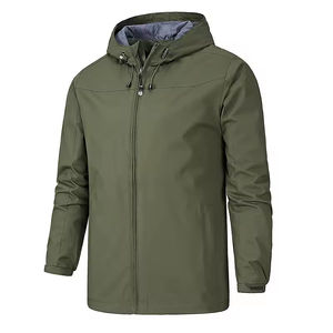 Veste imperméable haute performance coupe-vent pour la randonnée en plein air, sports de plein air, unisexe, légère, respirante, fabrication sur mesure OEM - Product Image 1