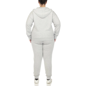 ชุดวอร์มมีฮู้ด Aero Warm รุ่น Unisex ผ้าฟลีซหนานุ่ม กันลม ซิปยาวเต็มตัว ชุดออกกำลังกายลำลอง สวมใส่สบาย ผ้าฝ้ายแท้ 100% - Product Image 3