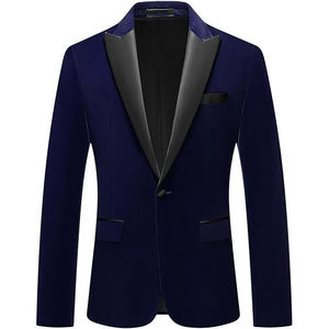 Blazer de doble botonadura para hombre, de buena calidad, a la moda, precio de mayoreo, corte ajustado, para boda, disponible en todos los colores, abrigo para hombre - Product Image 2