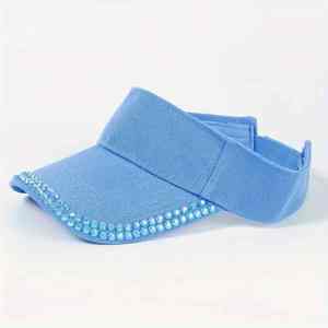 Gorra Unisex Ajustable de Alta Calidad, Estilo a Cuadros, Poliéster y Algodón, Logotipo Personalizado, Visera con Pedrería, Hecho en Vietnam - Product Image 3