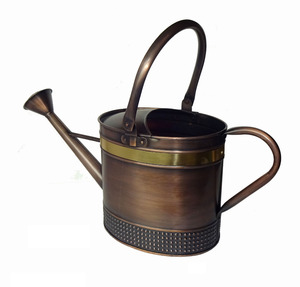 Arrosoir élégant en métal avec long bec décoratif pour accessoires de jardin et de terrasse - Product Image 6