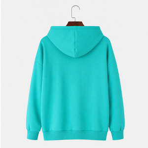 Sweat à capuche décontracté pour homme, hiver, couleur unie, jersey 100% coton, respirant, écologique, haute qualité, vêtements de mode - Product Image 2