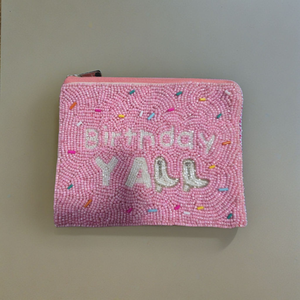 Bolsa de Lentejuelas Hecha a Mano con Cierre, para Regalo de Novia, Monedero, Despedida de Soltera, con Diseño de Botella de Champán y Tarjetas, por MD HANDICRAFTS - Product Image 4