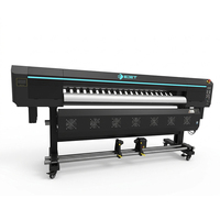 Impresora de Formato Grande de 10 pies con Tinta Eco-solvente, Plotter de Inyección de Tinta con 4 I3200, Máquina de Impresión de Inyección de Tinta para Vinilo, Adhesivos y Pancartas Flexibles