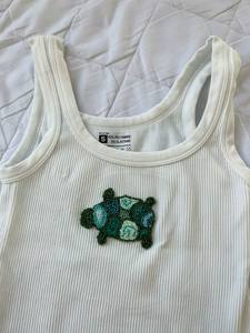 Camisole perlée artisanale de qualité supérieure, élégante, pour femmes, idéale pour les soirées, sans manches, au meilleur prix - Product Image 4