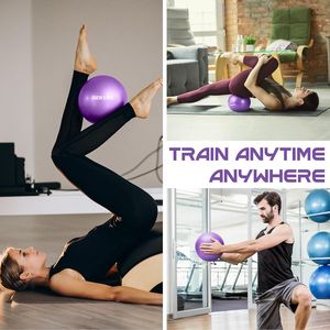 Palla da Pilates da 9 Pollici per Allenamento Core a Casa, Palla Morbida per Yoga con Guida all'Esercizio, Ottima per Allenamenti - Product Image 3