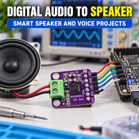 Module amplificateur audio I2S MAX98357A 3,2W sans filtre, carte son numérique mono classe D pour MCU SBC IoT – Vente en gros
