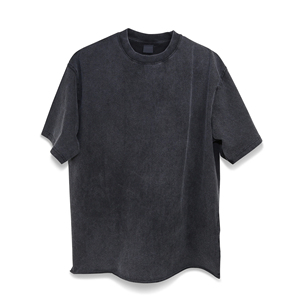 T-shirt Homme Oversize Effet Délavé Coton Premium Vintage Streetwear Décontracté Col Rond Doux Respirant Vêtement Quotidien OEM - Product Image 6