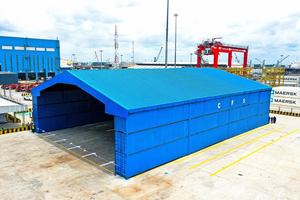 Clear & Opaque Molded Composite FRP Roof Cladding Sheets for Industrial Buildings - Product Image 3