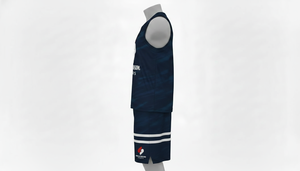 Ensemble d'uniformes de basketball haut de gamme, design de logo personnalisé, tissu respirant, maillot et shorts pour l'entraînement et les matchs - Product Image 2