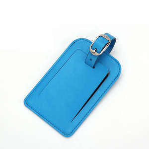 Vente flash - Nouvelle étiquette à bagages en cuir tanné végétal italien avec logo personnalisé de designer - Product Image 4