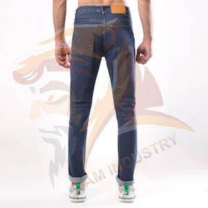 กางเกงยีนส์เดนิมทรงสกินนี่คุณภาพสูง OEM สำหรับผู้ชาย กางเกงยีนส์ขาดทรงสลิม ขายส่ง ผ้าฝ้าย 100% กางเกงยีนส์เดนิมสำหรับผู้ชาย - Product Image 2