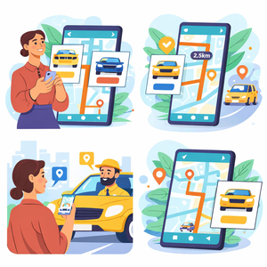 Software Avanzado para Reserva de Taxis con Rastreo de Conductores en Tiempo Real, Programación de Viajes y Panel de Gestión de Flota - Product Image 2