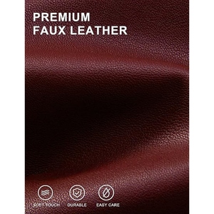 Veste en cuir de qualité supérieure pour homme, veste en simili/cuir de vache tendance, veste bomber de moto pour l'hiver pour homme - Product Image 5
