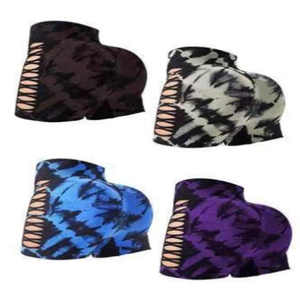 Shorts Deportivos para Mujer, Cintura Alta, Efecto Push-Up, para Crossfit, Gimnasio, Yoga, Fitness, Running, Transpirables, Secado Rápido, Logotipo Personalizado, Venta al Por Mayor, OEM - Product Image 4