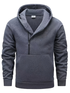 Low Price Stylish Printed Knitted 100% Cotton Eco-Friendly Custom Brand Men's Fashionable Hooded Fleece 300g Slim Fit - Product Image 3